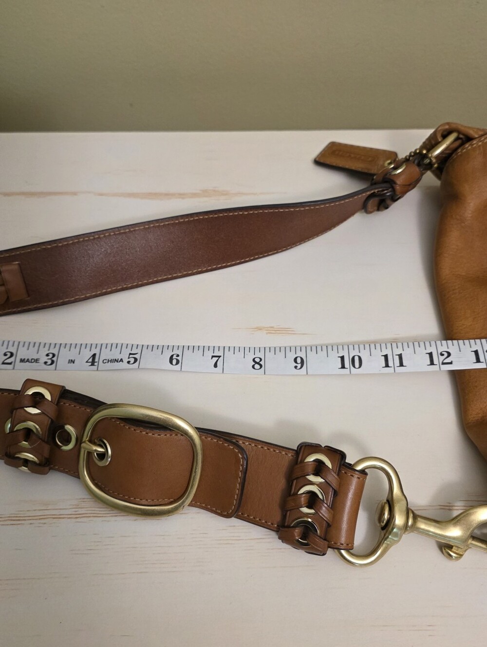 Coach | Brown Vintage Bleecker Legacy Signature Flap Bag - Picture 16 of 16